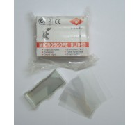 Lame microscop 76x26mm, matuite la un capat pe o fata 